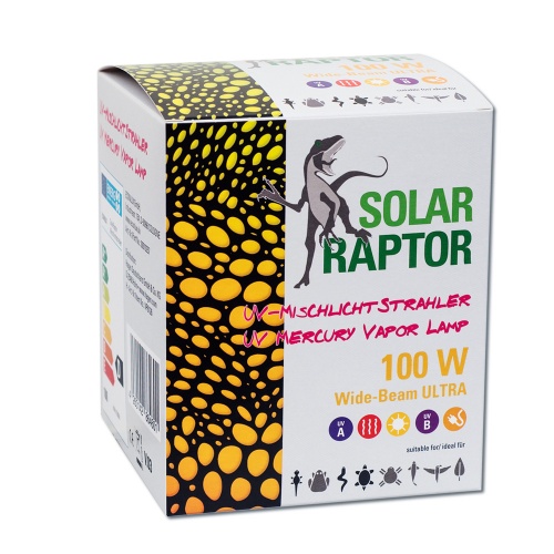 Lampa 100W UVB E27 Solar Raptor Econlux